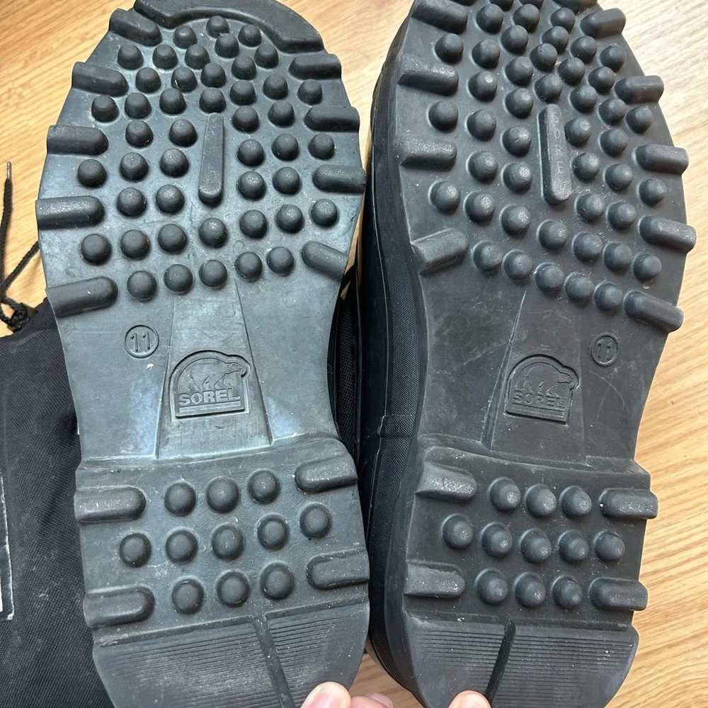 Sorel Black Snow Boots